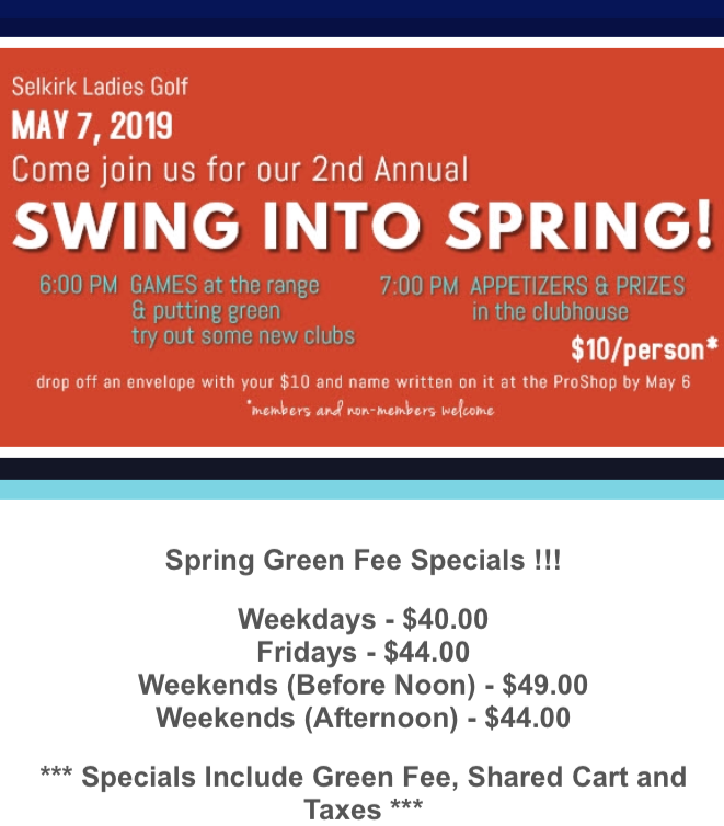 2019 swing into spring news